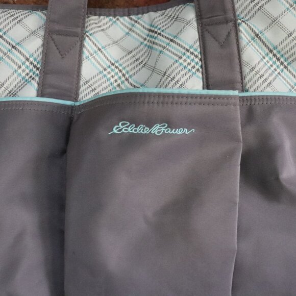 Eddie Bauer Diaper Bag * Lots of Pockets * EUC - Picture 5 of 11